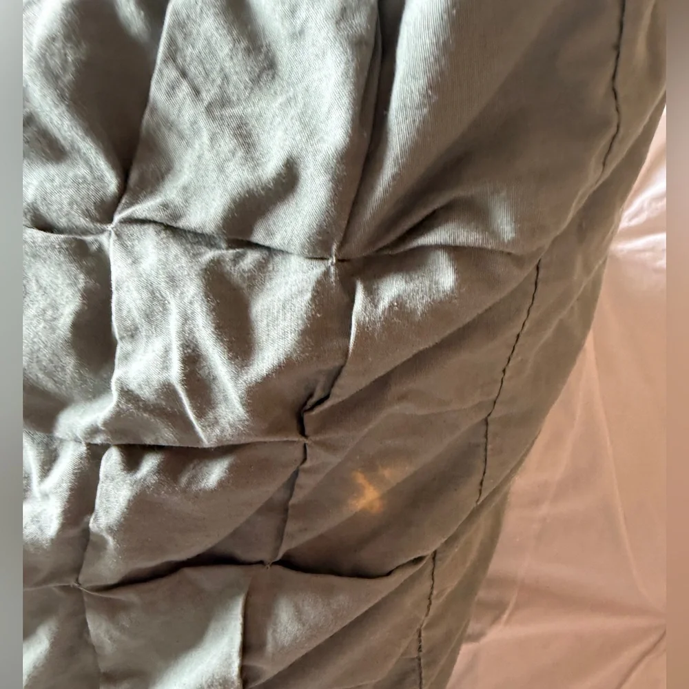 West elm sage green queen duvet cover and shams Bedding Set